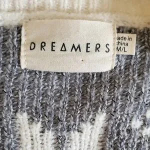 Open Style Blanket Cardigan, Snowflake Pattern - Picture 7 of 10